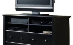 Black Tv Stands with Drawers