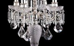 Faux Crystal Chandelier Table Lamps