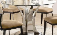 Round Dining Tables with Glass Top