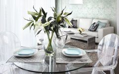 Glass Top Condo Dining Tables