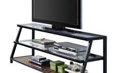 Glass Shelf with Tv Stands