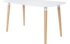 Eames Style Dining Tables with Wooden Legs
