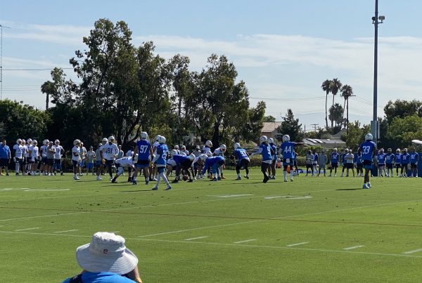 Los Angeles Chargers Defense During 2021 Training Camp. Photo Credit: Ryan Dyrud | LAFB Network