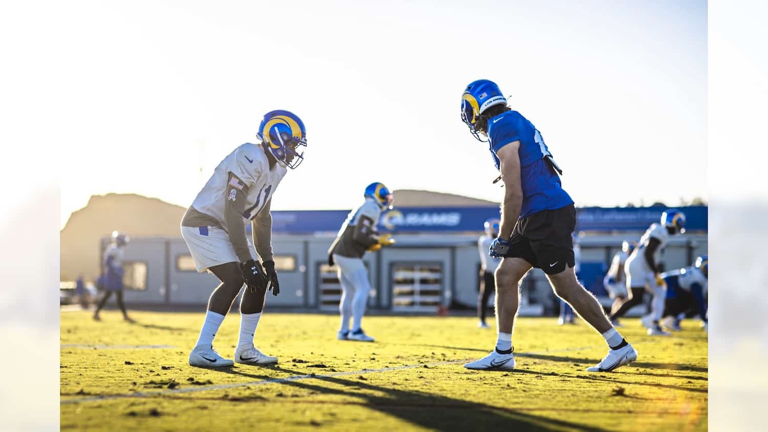 Los Angeles Rams Practice Leading Up To Playing The Green Bay Packers. Photo Credit: Brevin Townsell | LA Rams