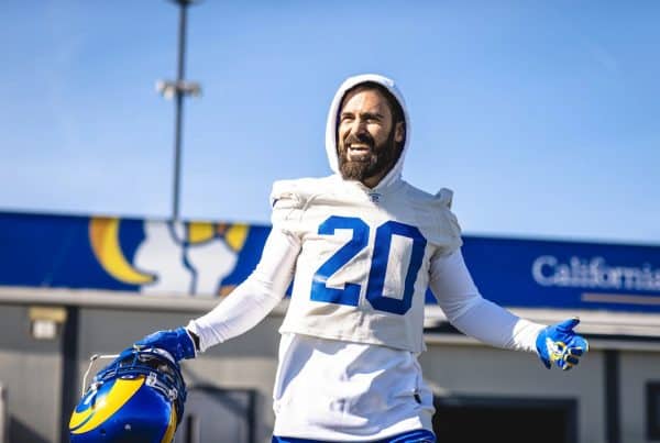 Los Angeles Rams Safety Eric Weddle. Photo Credit: Brevin Townsell | LA Rams