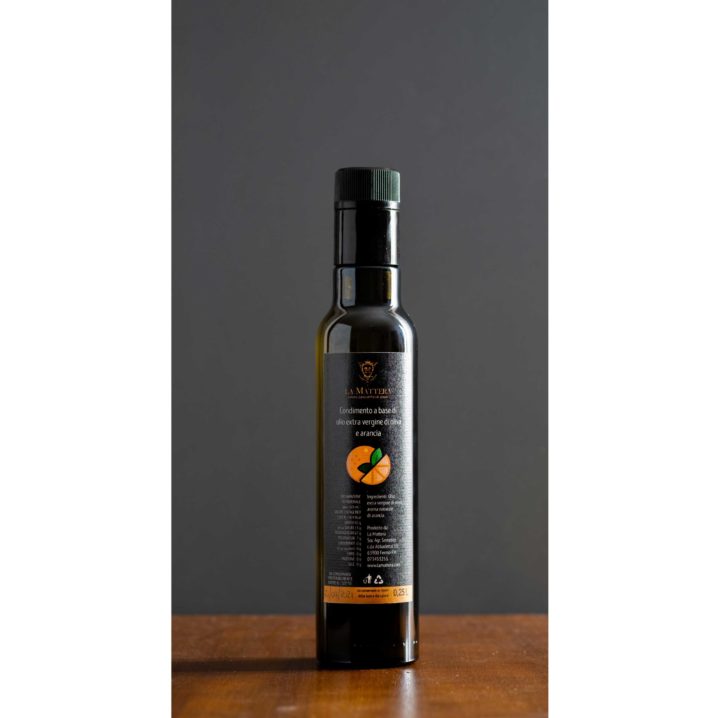 Olio Extra Vergine, Frantoio, Vini Marchigiani, Miele - 2020 shop condimento olio aromantizzato la mattera arancia scaled