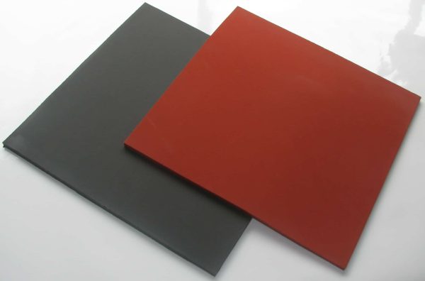 Rubber red   grey
