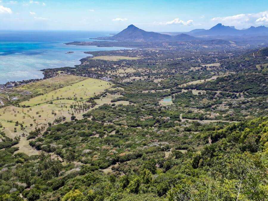 Sublime viewpoint at Ebony Forest an easy hike in Mauritius