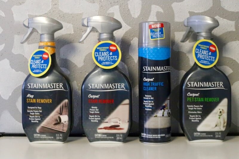 I have such a hard time keeping my house clean between my kids and my dogs - but this post proves it doesn't have to be hard! Stainmaster has a fabulous line of carpet & rug cleaning products, and they'll seriously change your life when it comes to keeping your house clean.