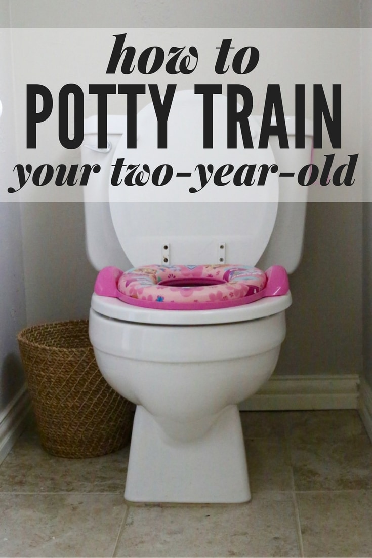 Tips, tricks, and ideas for how to potty train your toddler without a "formal" method. Forget worrying about following a set of rules and just follow these general guidelines and you'll be amazed at how quickly your two-year-old can be potty trained! 