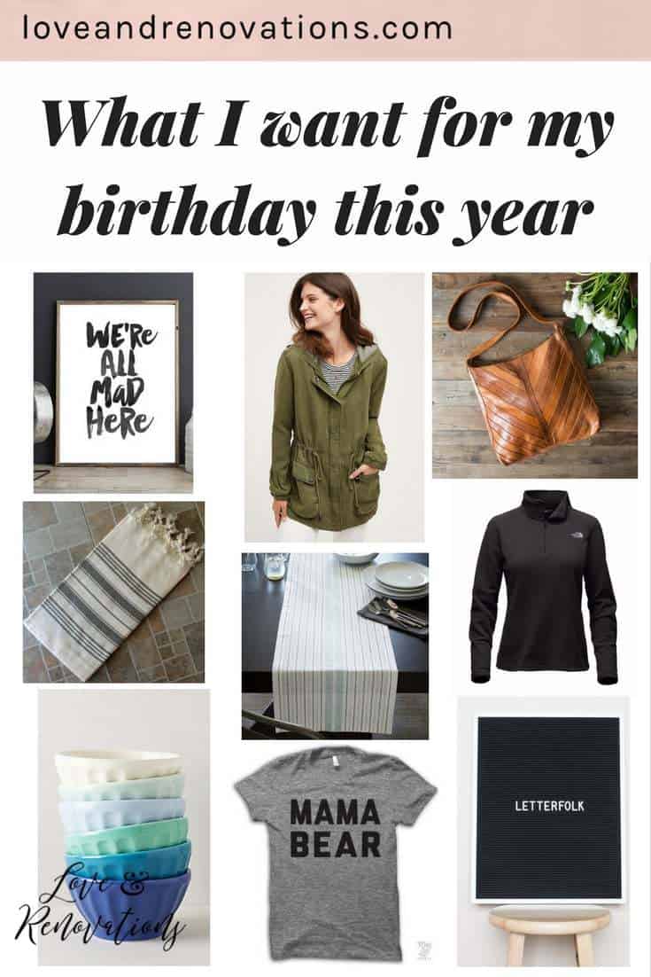 Great ideas for birthday gifts for your friend, sister, or even for yourself! 