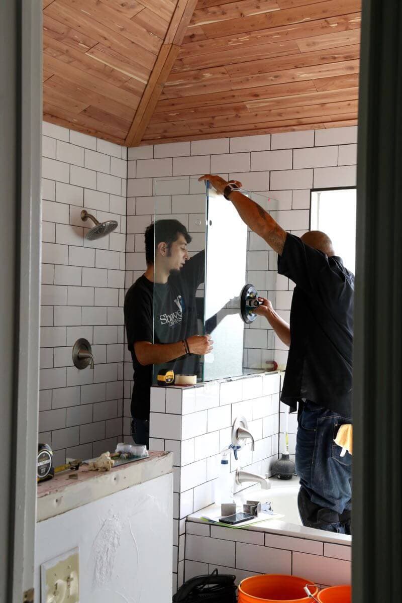 Bathroom renovations are overwhelming if you've never done it before! Here's a look at having frameless shower glass installed in your bathroom. 