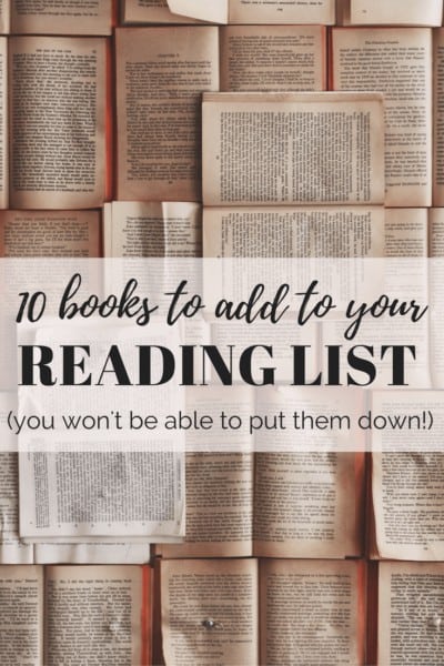 Need ideas for good books to read? These books are all so captivating, you won't be able to put them down! If you need ideas for what to read next, this post is for you.