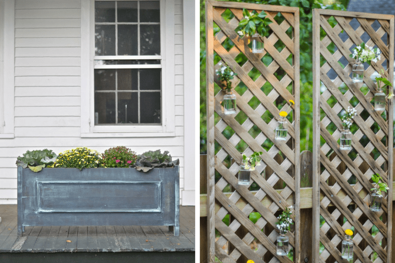A roundup of easy, affordable, and gorgeous DIY backyard projects and upgrades. Tons of great ideas for how to make your backyard cozier this spring.