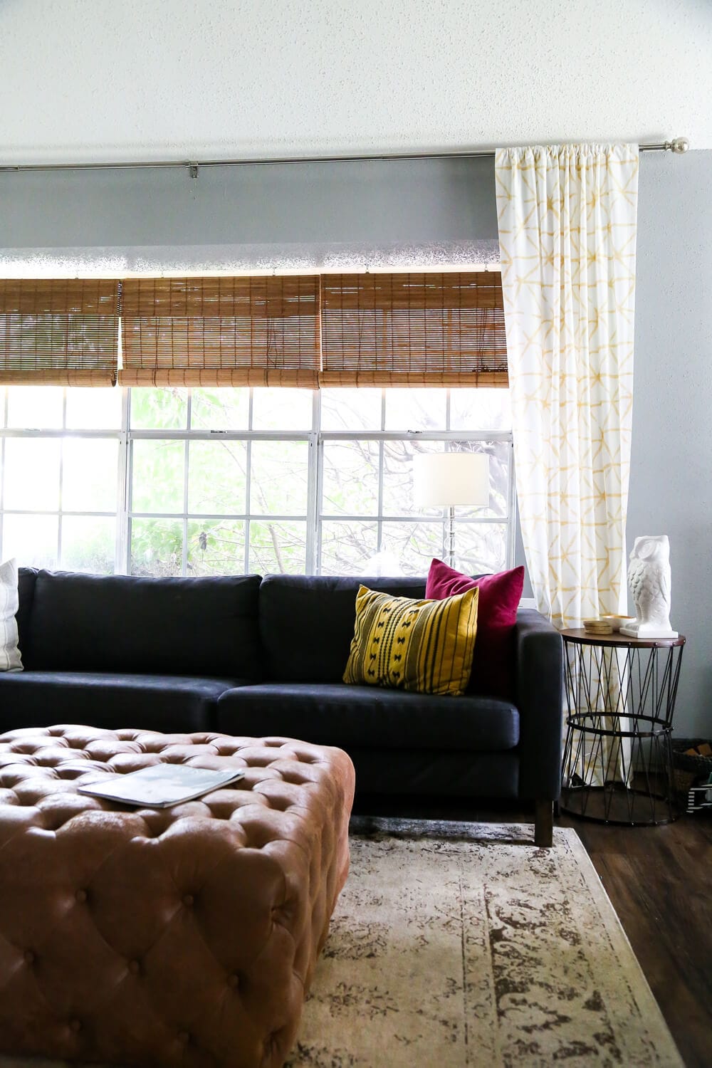 A gorgeous living room tour, with ideas on how to fix design mistakes you're making and turn your space into exactly what you want!