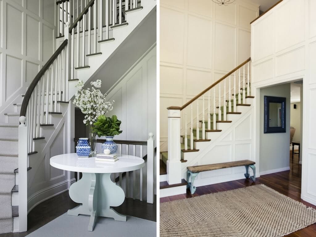Ideas for how to decorate a staircase