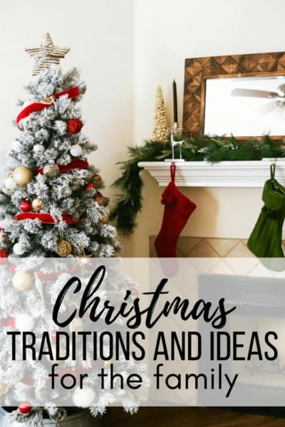 Ideas for Christmas traditions for the family, DIY Christmas decor, and fun ideas for how to celebrate the Christmas season with your family.