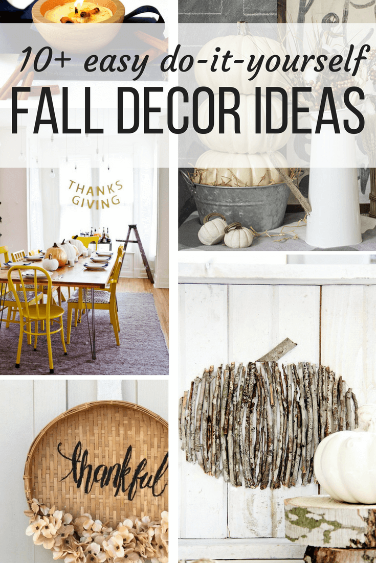 Quick, easy, and gorgeous DIY fall decor ideas for you to try this season.