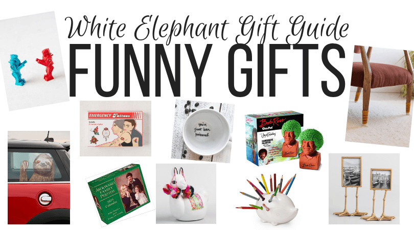 funny white elephant gift exchange ideas