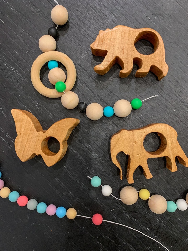 Assembly of DIY baby teethers