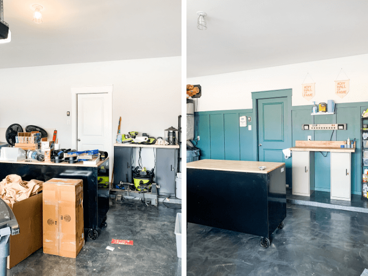 before and after of workshop organization