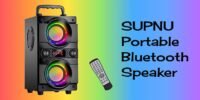 Get a SUPNU Portable Bluetooth Speaker for Under $60