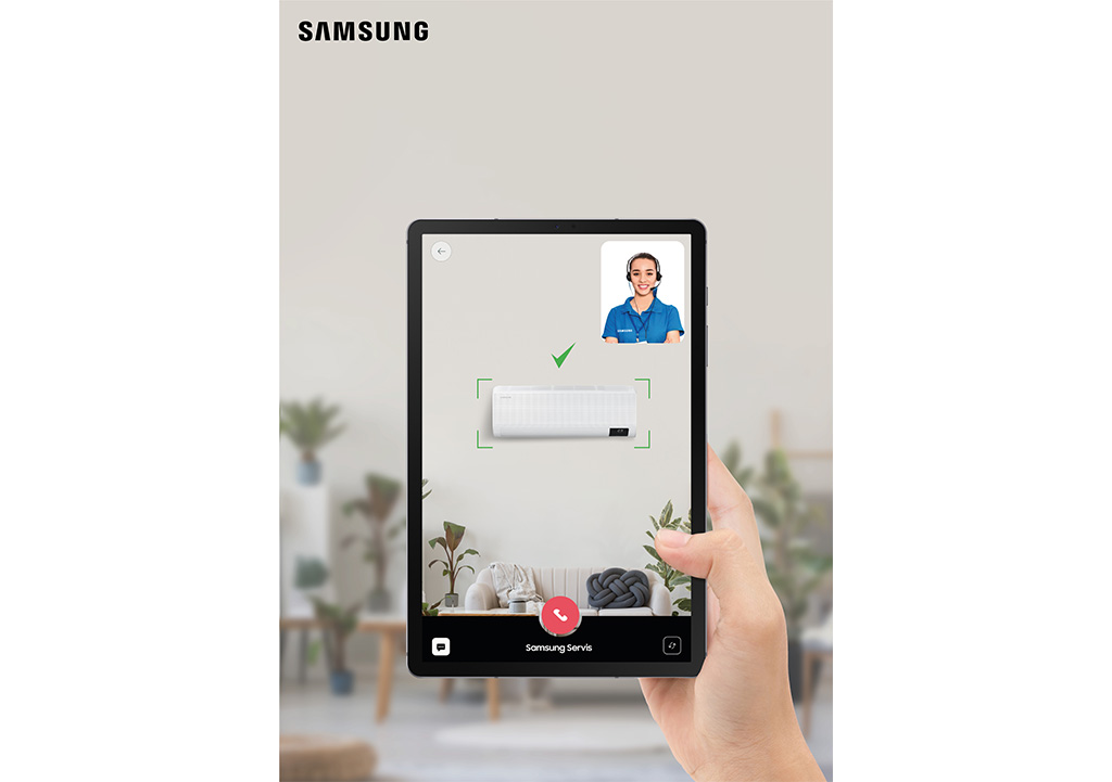 Samsung’dan klima alacaklara yeni hizmet: İnternet üzerinden görüntülü keşif!