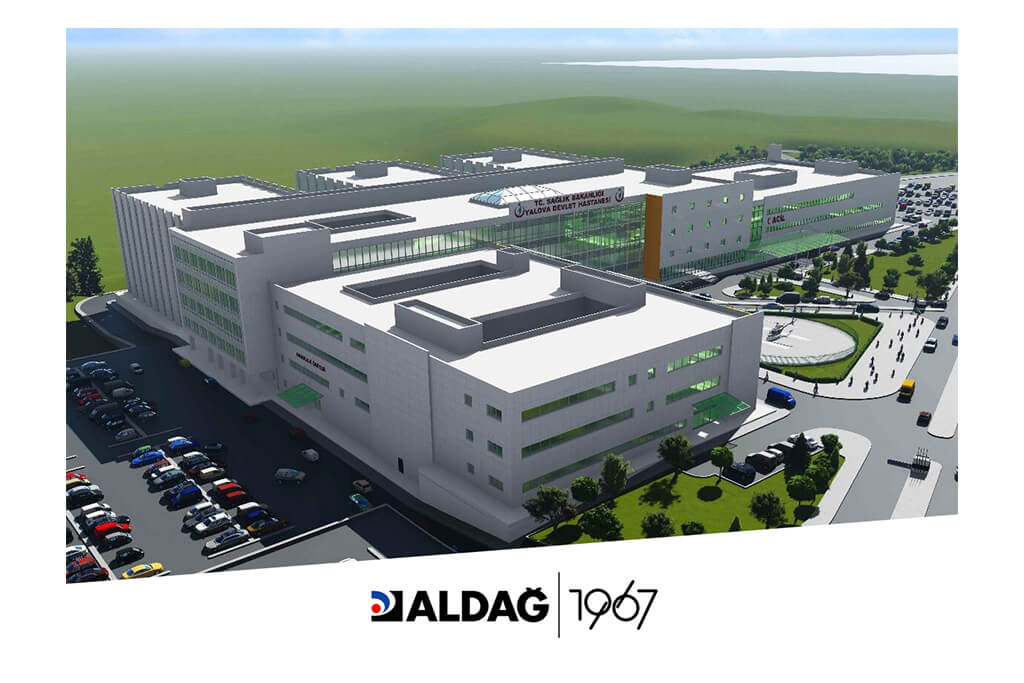 Yeni Yalova Devlet Hastanesi’nin Yapımında ALDAĞ Tercih Edildi