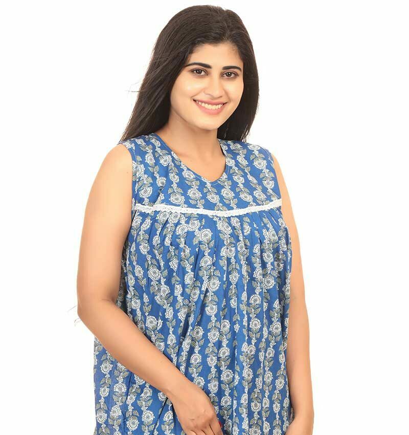 Shop Women Branded Cotton Nighties Online, Kerala