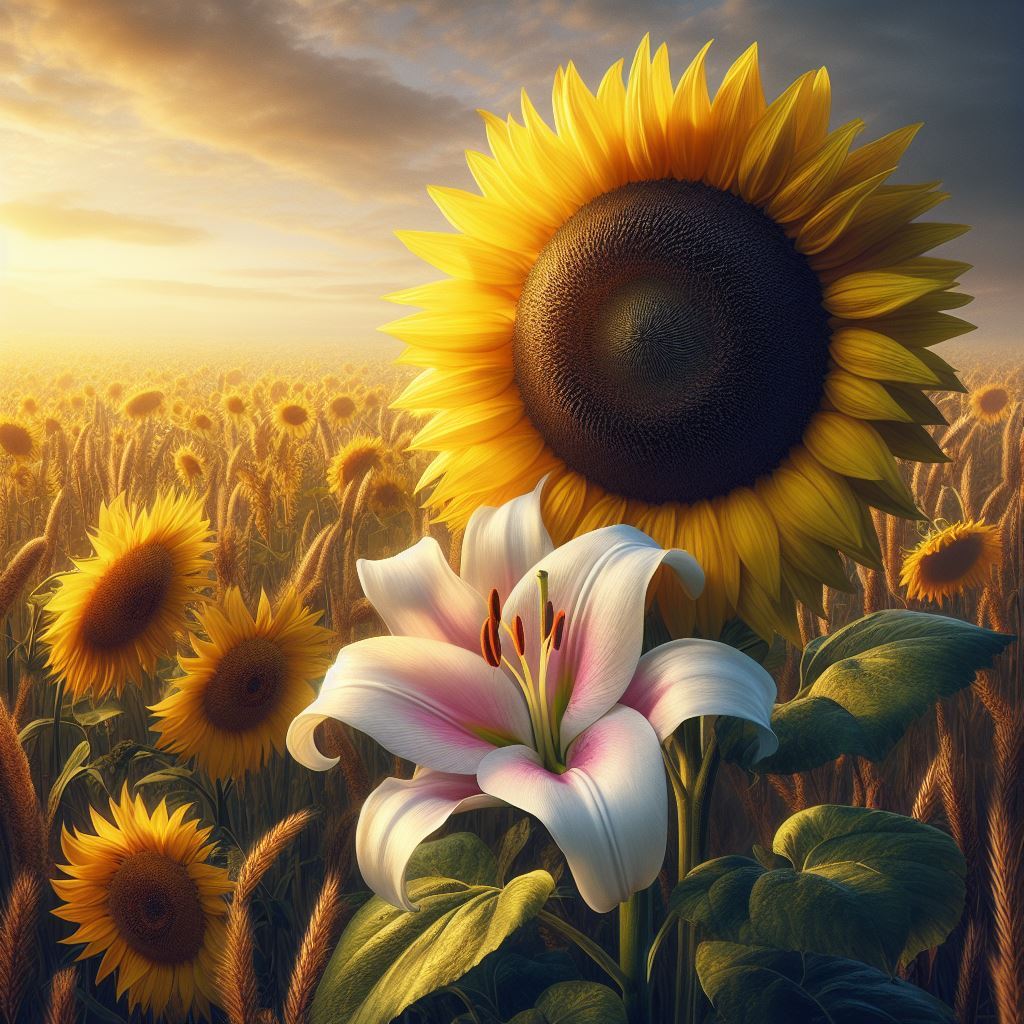 Sunflower vs Lily: What is the Difference