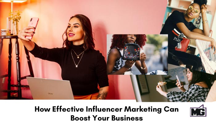 Effective influencer marketing women.