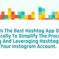 task ant for hashtag management on Instagram
