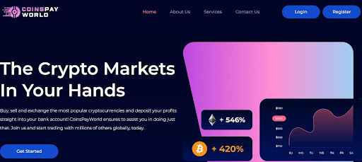CoinsPayWorld.com Review: Crypto Currency Exchange