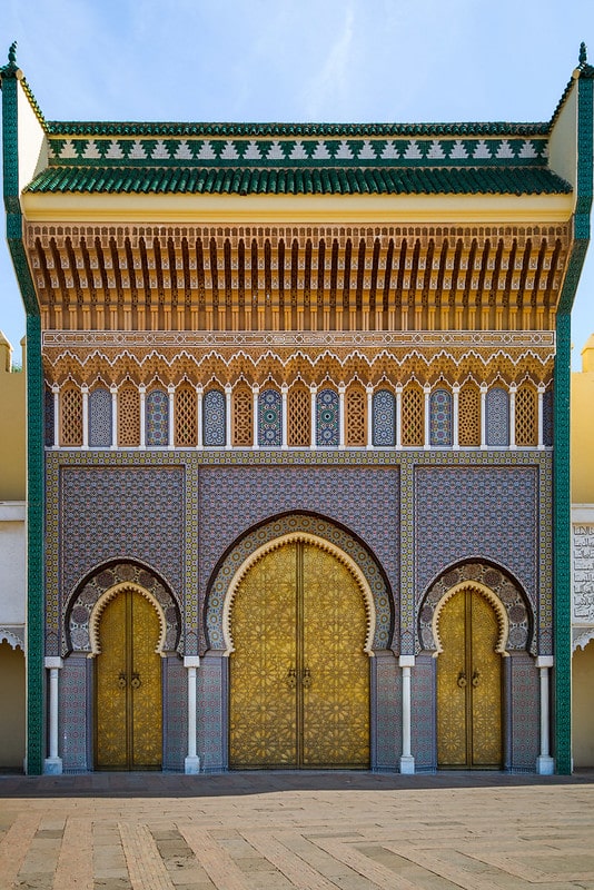 royal palace golden gates