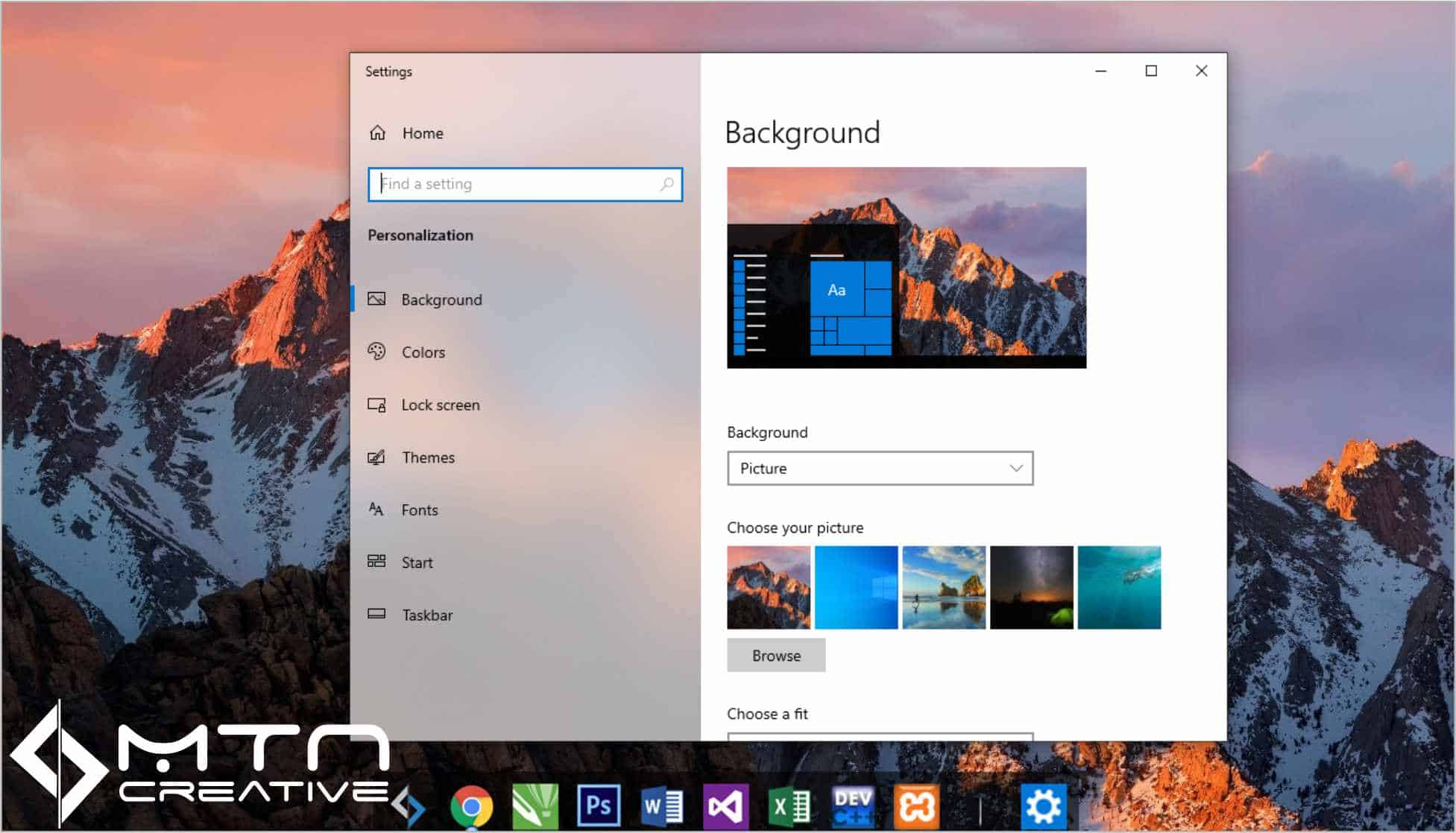 Cara Ganti Wallpaper Laptop di Windows 10 Terbaru  