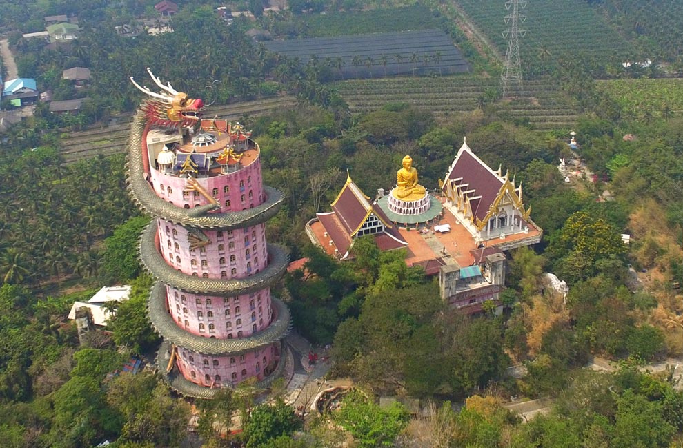 Templo del Dragon de Tailandia