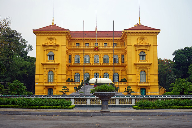 Edificios Coloniales típicos de Hanoi
