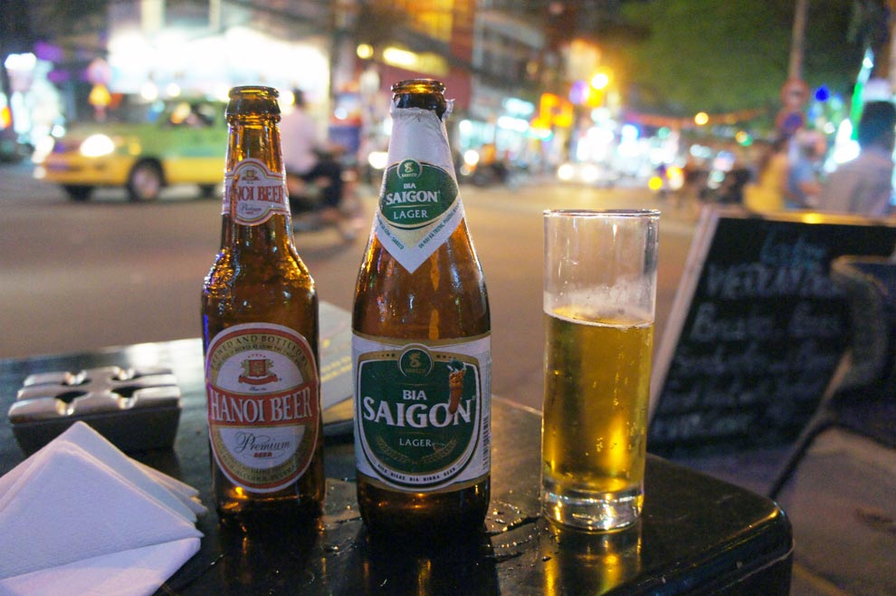 cerveza de Vietnam