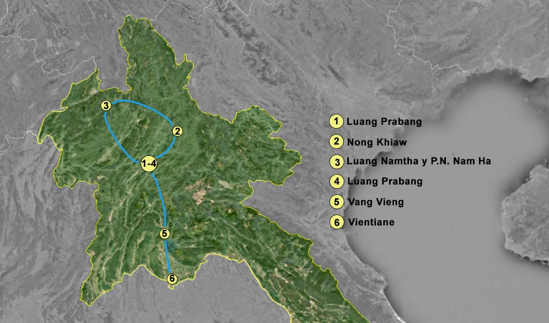 Ruta Laos 15 días