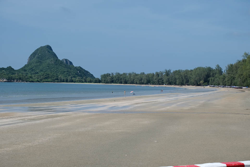 Playa bonita de Prachuap