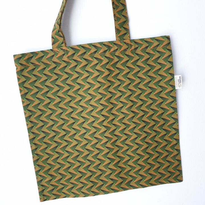Athlone Design Shweshwe Tote Bag by Mzansi Gift