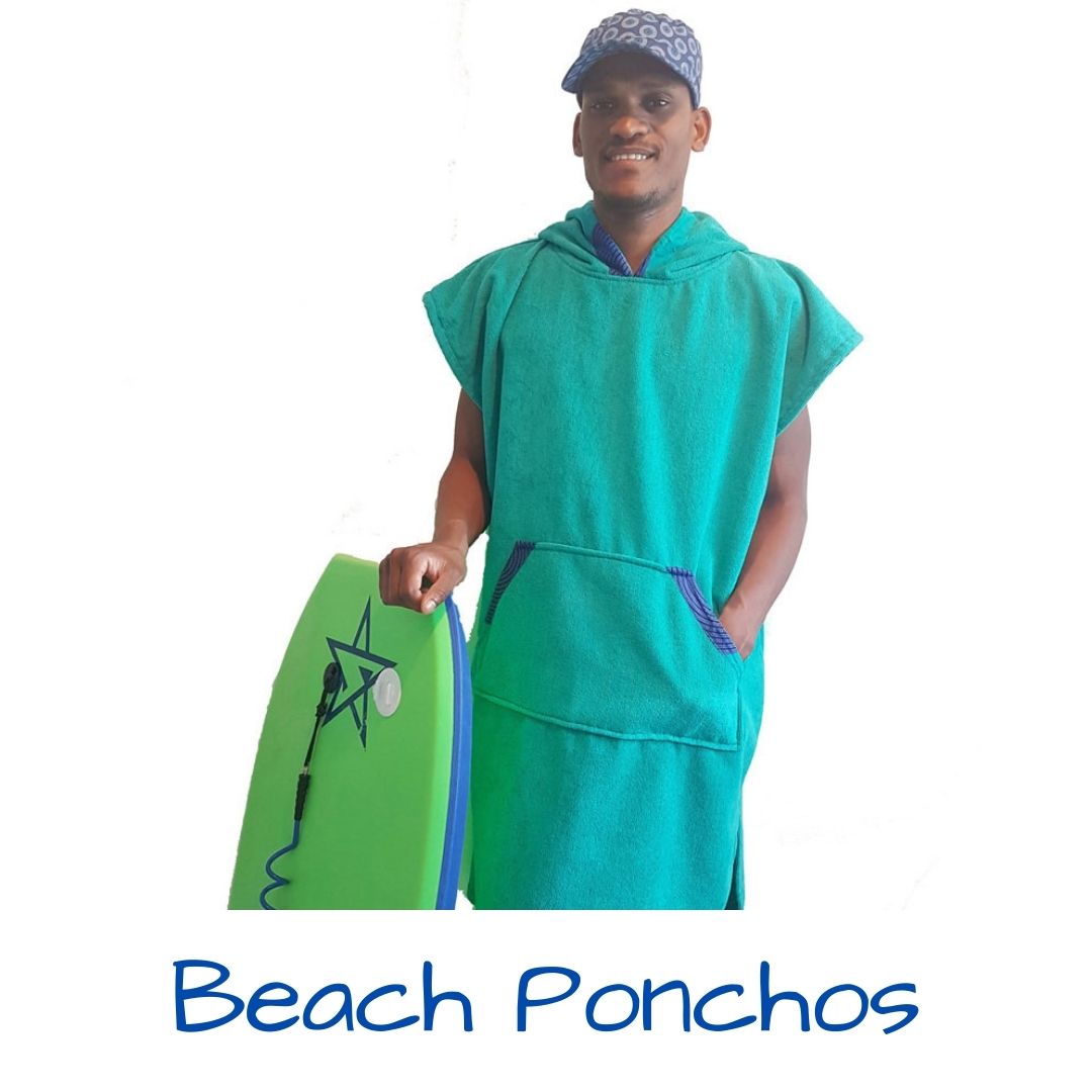 Surf Poncho - Hooded Beach Poncho - South Africa