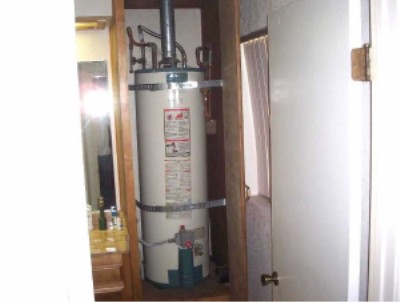 Water Heater In Bathroom Utility Closet Internachi
