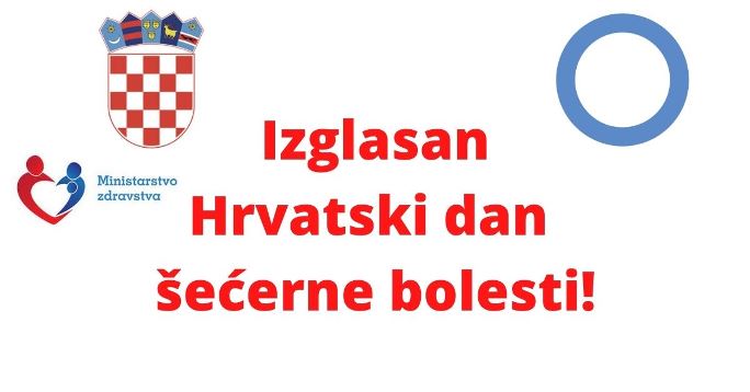 Upravo izglasan – 14. svibnja – Hrvatski dan šećerne bolesti!