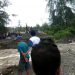 Jalur Trans Sulawesi di Desa Tobelombang, Kecamatan Nuhon, Kabupaten setelah dilanda banjir, Kamis (15/7). [Foto: Istimewa]
