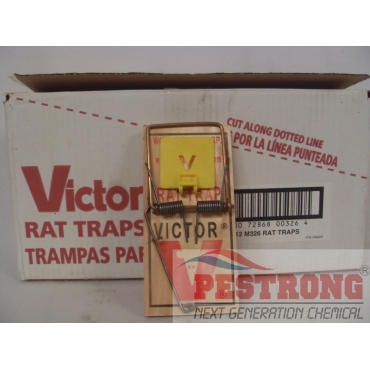 Victor Rat Traps M326 - 12 Snap Traps