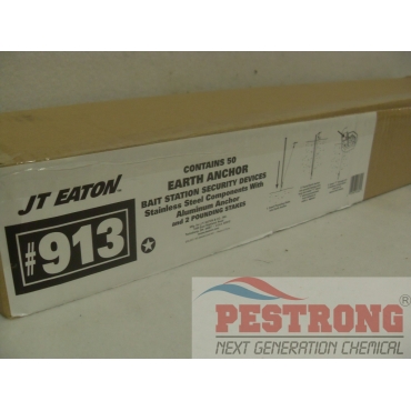 JT Eaton Earth Anchor Bait Station Securing Device 913 - Pk