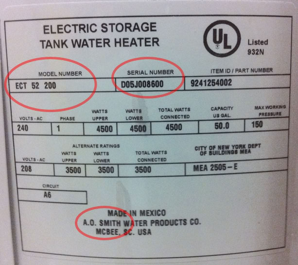 Hot Water Heater Labels Samyysandra Com