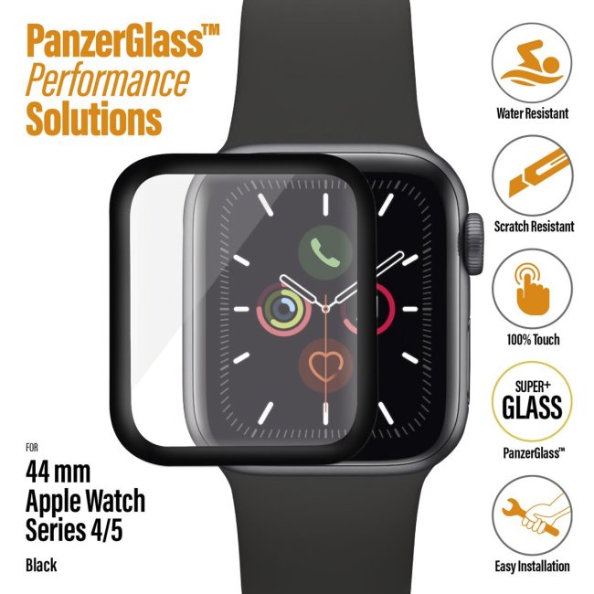 Ochranné temperované sklo PanzerGlass pro Apple Watch 4/5 44 mm