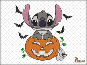 Halloween Stitch Embroidery Design by Premio Embroidery